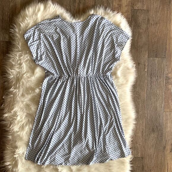 Dex Plus Size Tie Front Midi Dress - Picture 8 of 11